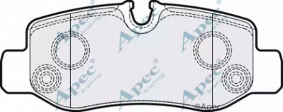 APEC BRAKING pad2052 -  Комплект тормозных колодок, дисковый тормоз